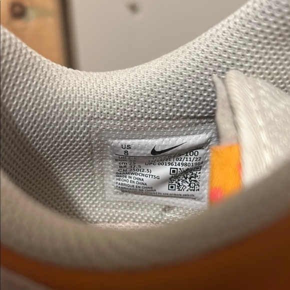 Nike Women's Athletic Shoes - White, Pink, Orange, Yellow - Picture 3 of 3